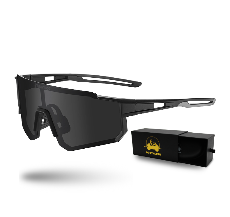 DOGTHLETE Polarized Sports glasses for Running & Cycling – UV & Wind Protection