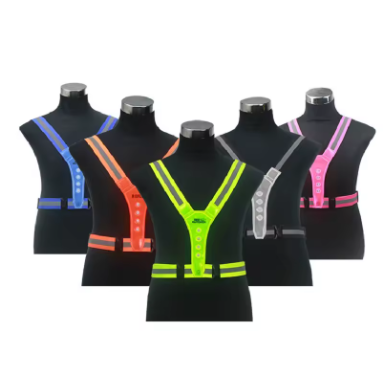 LED Reflective Vest – Nighttime Safety for Runners