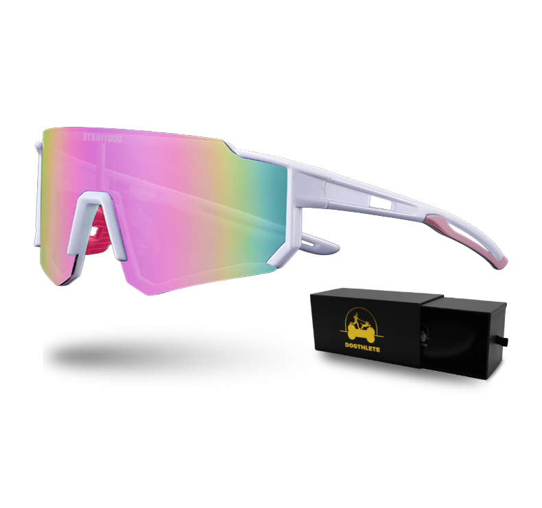 DOGTHLETE Polarized Sports glasses for Running & Cycling – UV & Wind Protection